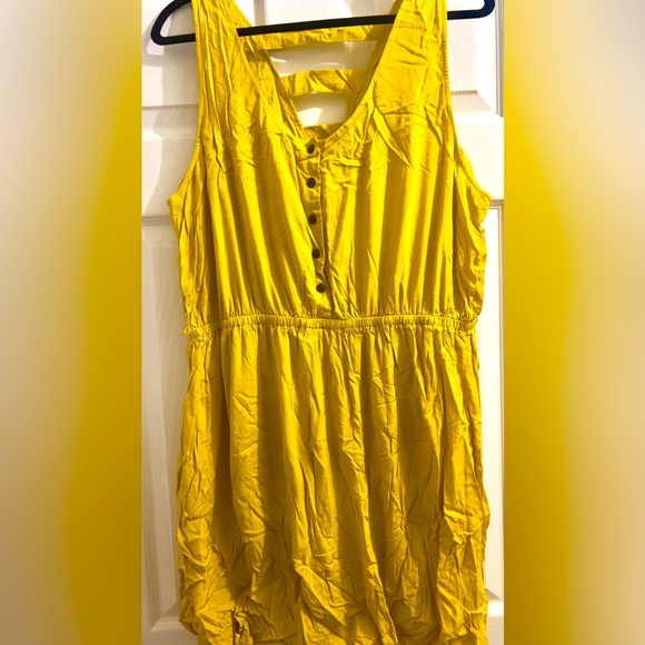 Dresses | Plus Size Mustard Yellow Dress Size 2x Forever 21 | Poshmark